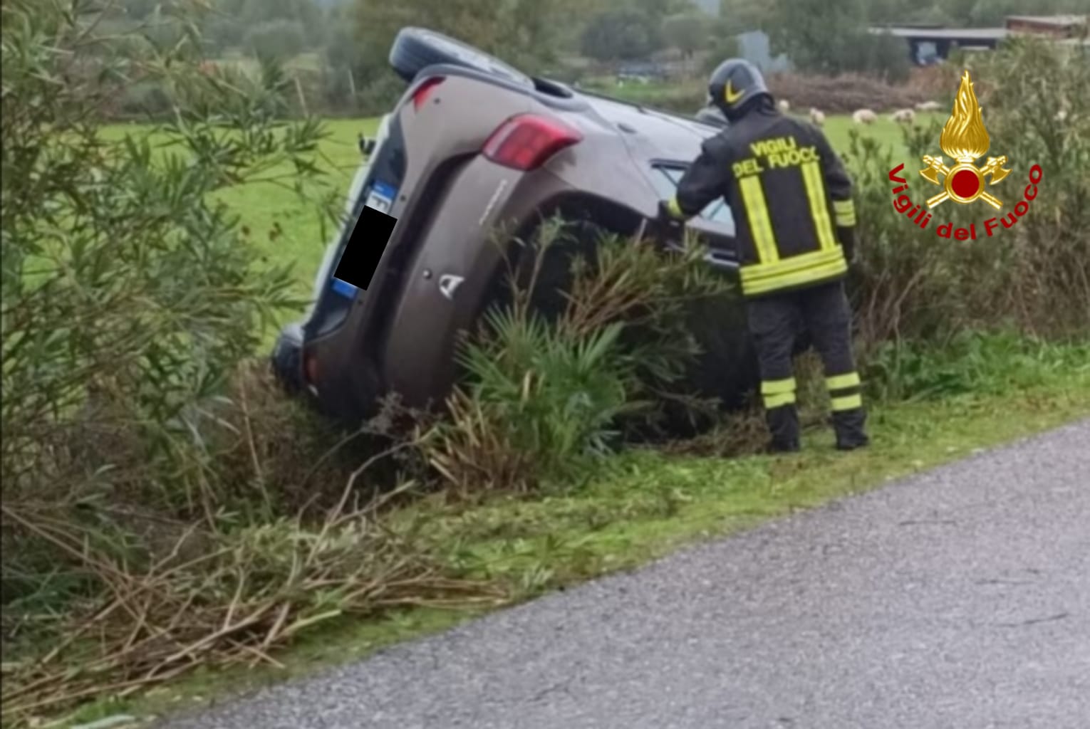 Iglesias: Incidente Stradale A Barega. Intervenuto L'elisoccorso - Ajò Noas