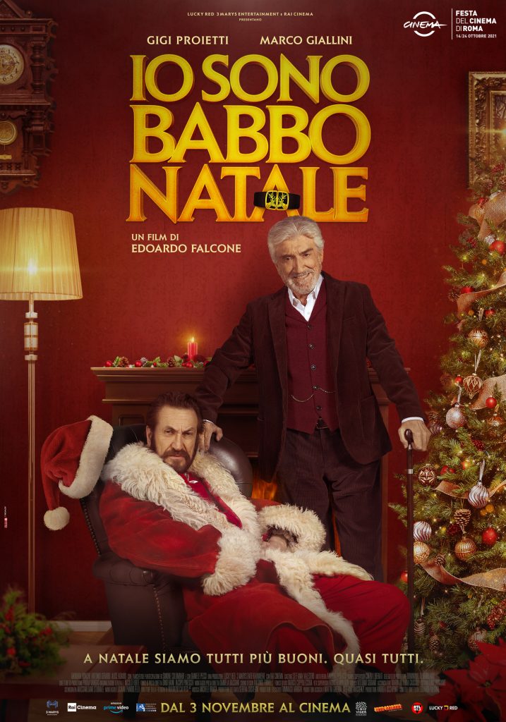 "Io sono Babbo Natale", l'ultimo film di Gigi Proietti in sala dal 3